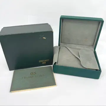 그랜드세이코 정품 박스 중고품 사용설명서 포함