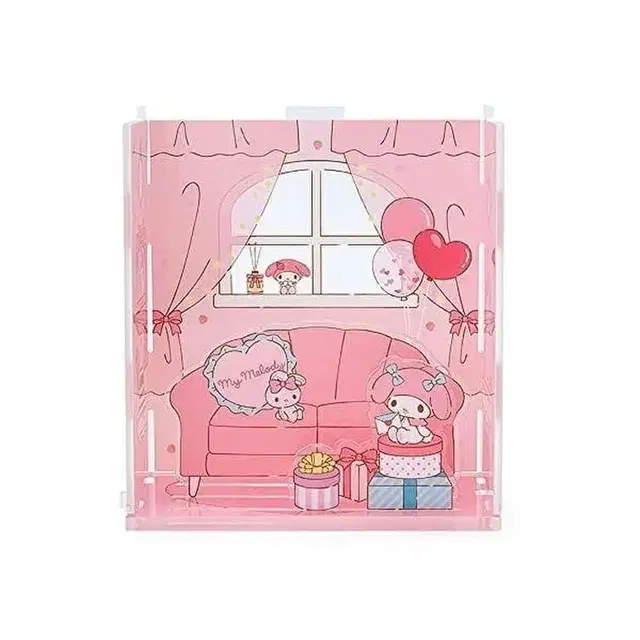 [미개봉]산리오 아크릴스탠드룸/마이멜로디 아크릴스탠드 배경