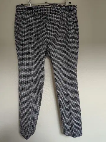 폴 스튜어트 PaulStuart 패턴 팬츠 블랙에 가까운 네이비