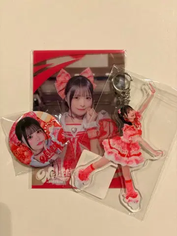 iLiFE! 코코로하나 리리 캔뱃지 아크릴 키링 클리어 카드