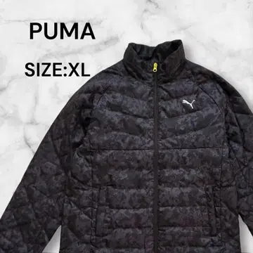 [ PUMA ] 푸마 다운 자켓 퍼플 카모 패턴 울트라 라이트 XL