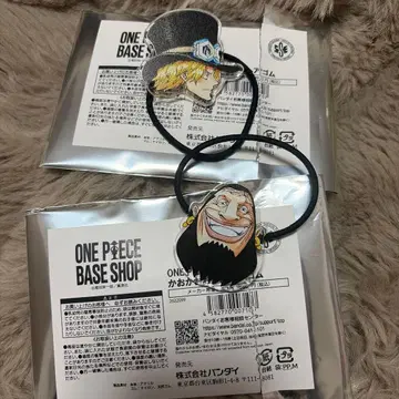 얼굴 머리끈 2점