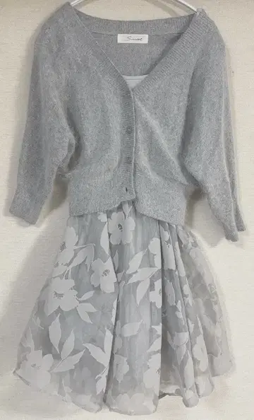 스나이델 원피스 가디건