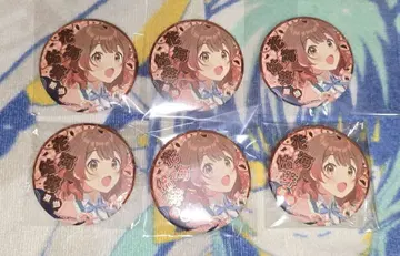 학원 아이돌 마스터 학마스 하나우미 유메 주얼리 캔뱃지