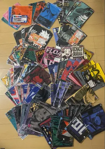 나의 히어로 아카데미아 제일복권 타월 묶음 판매 100장