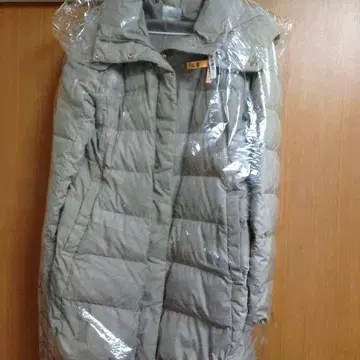 anyFAM 에니팜 베이지 후드 부착 롱 다운 자켓 사이즈 3