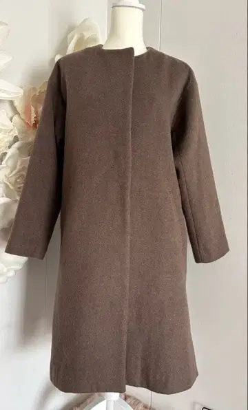 캐시미어 블렌드 anyFAM 사이드 슬릿 코트 사이즈 2