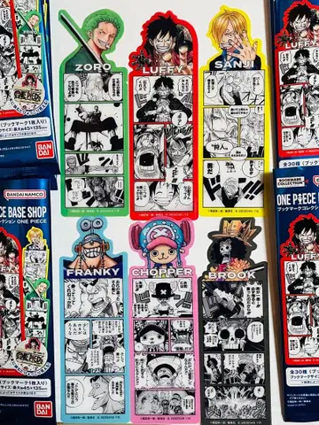 원피스 베이스샵 북마크 컬렉션 루피 조로 상디