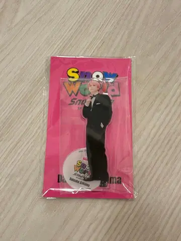 Snow Man Snow World 아크릴 스탠드 사쿠마 다이스케