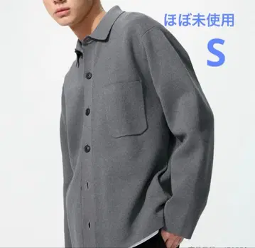 UNIQLO 밀라노 리브 셔츠 가디건 S