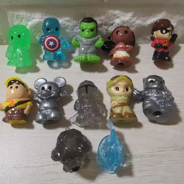 디즈니 픽사 마블 스타워즈 피규어 12체