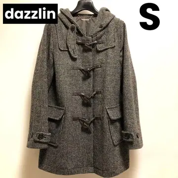 더즈린 더플 코트 그레이 계열 해리스 트위드 S 사이즈