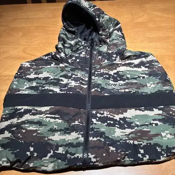 new balance 카모플라쥬 나일론 자켓