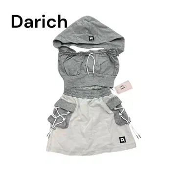 새상품 택 포함 Darich 그레이 셋업 프리 사이즈