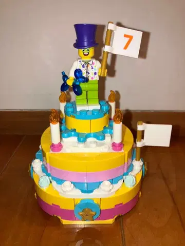 [ 제조 종료품 LEGO 벌스데이 케이크 세트 40382 ]