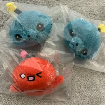 교육 방송 인형 배지 3개 묶음 판매