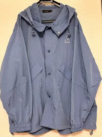 [ harapeco ] Wind Jacket 블루