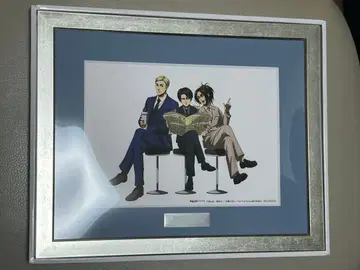 진격의 거인 액자 & 플레이트 부착 A5 캐릭터 파인 그래프