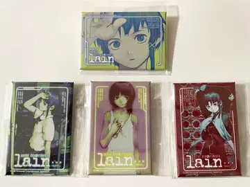 serial experiments lain 스크래치 스퀘어 캔뱃지