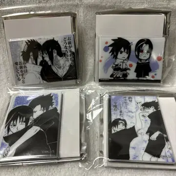 [ 10438 ] NARUTO 우치하 형제 아크릴 마그넷 4개