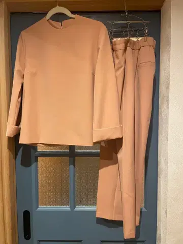 미라 오웬 셋업 팬츠 핑크 사이즈 1