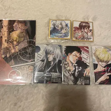 아마노 아키라 전시회 콩 도서 마그넷 엽서 바리아 묶음 판매 6종 세트