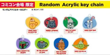 도쿄 코믹콘 한정판 스타 워즈 랜덤 아크릴 키링 컴플리트