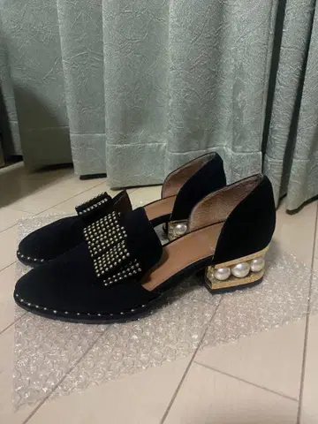 JeffreyCampbell 스웨이드 펌프스 펄