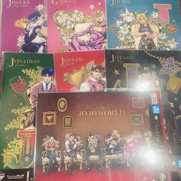 THE JOJO WORLD 죠죠월드 제일복권 I상 클리어 포스터