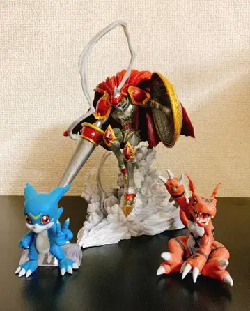 제일복권 디지몬 듀크몬 브이몬 길몬 3체 세트