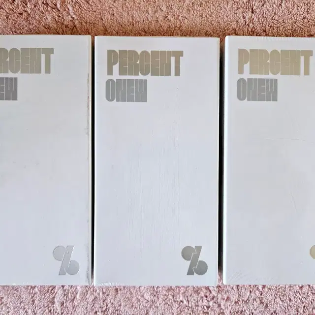 온유 퍼센트 미개봉 앨범