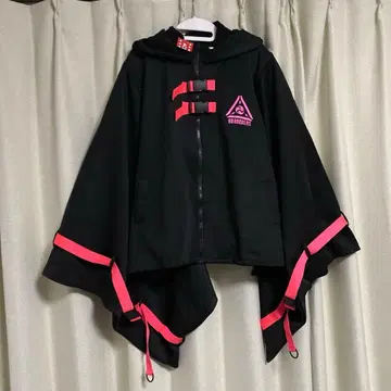 ACDCRAG 와류 번개 기모노 자켓 핑크 하자품