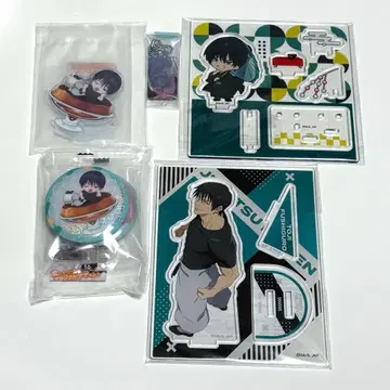 주술회전 회옥 아크릴 스탠드 마루쿠지 캔뱃지 홀로그램 후시구로 토우지