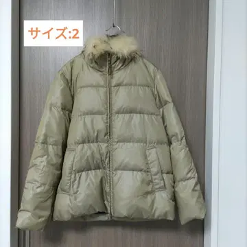 마린프랑세즈 다운 자켓 퍼 포함 L 사이즈