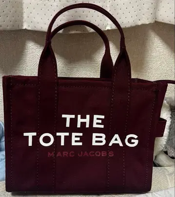 MARC JACOBS 더 토트백 여성용 다크 레드 컨디션 최상