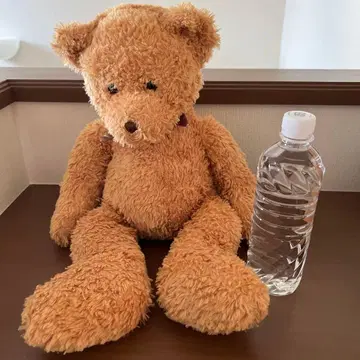 브라운 곰 봉제 인형 약 60cm