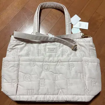[ 미사용 새상품 ] 젤라피케 GELATO PIQUE 퀼팅 마더백