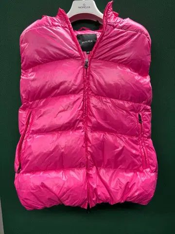 Duvetica 듀베티카 다운 베스트 후드 부착 핑크 40