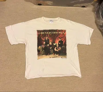 빈티지 Sawyer Brown 밴드 티셔츠 90년대 후기 1997