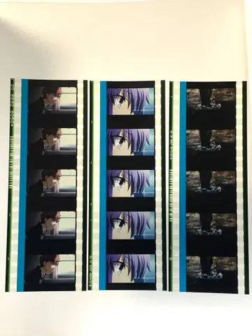 극장판 Fate stay night 입장 특전 프레임 필름 3장 세트