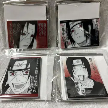 [ 10441 ] NARUTO 우치하 형제 아크릴 마그넷 4개 4 이타치