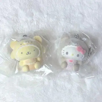 산리오 시크릿 오너먼트 마스코트 헬로키티 폼폼푸딩