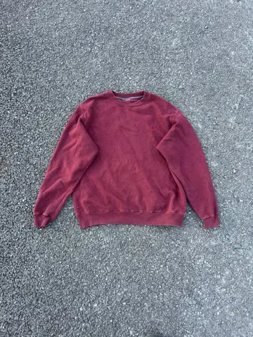 90s 00s 챔피언 와인 레드 트레이닝복