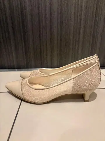 DIANA x Aimer 베이지 레이스 튤