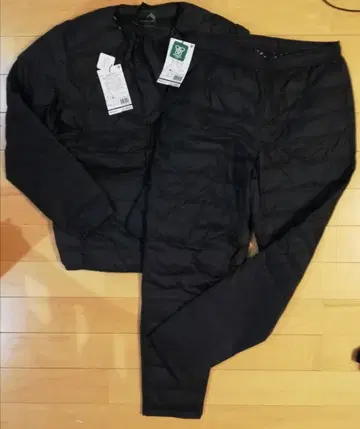 새상품 사이즈 LL 블랙 2025 모델 워셔블 퓨전 다운 세트