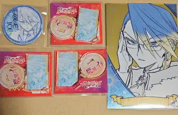 마남의 이치 치크 가시 아이스 악당 캐릭터 메탈릭 엽서 캔뱃지