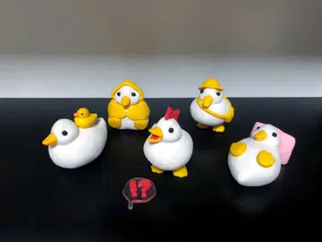 말랑말랑 오리DAYS 5종 컴플리트 세트 미니 카탈로그 포함