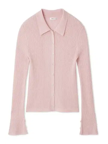 FRAY I.D 울 블렌드 폴로 칼라 니트