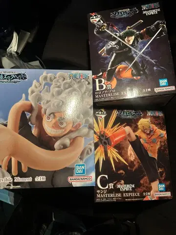 원피스 제일복권 루피 상디 조로 종합 세트