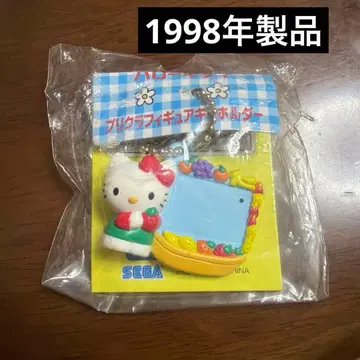헬로키티 프리쿠라 피규어 키링 헤이세이 레트로 레어